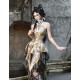Blood Supply Spring Dragon Festival Jacquard Tassel Short Corset(Full Payment Without Shipping)